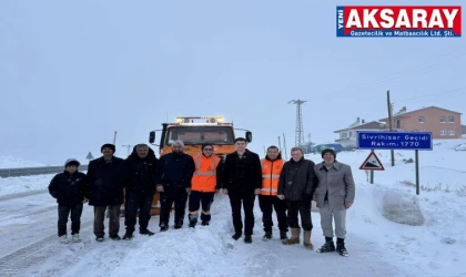 Güzelyurt ilçesi yüksek kesimlerinde ekipler seferber oldu