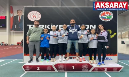 ATLETİZM ’DE MA­DAL­YA­LA­RI TOP­LA­DIK