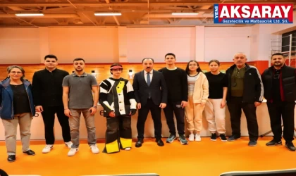 Atı­cı­lık yapan spor­cu­la­ra zi­ya­ret