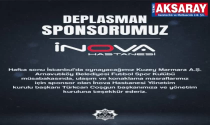 Dep­las­ma­na spon­sor oldu