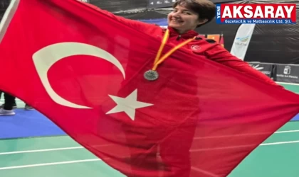 Gümüş madalya kazandı