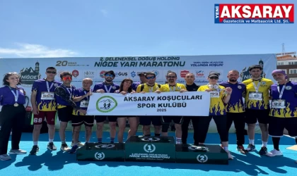 Aksaray koşucuları Niğde’de yarıştı