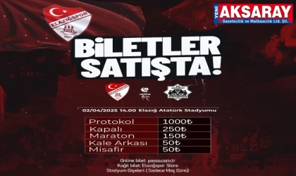 ELAZIĞ MİSAFİR TAKIMA BİLET FİYATINI 50 TL YAPTI