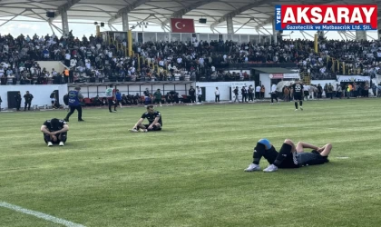 Yeşil saha kara saha oldu