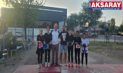 Şampiyonlara sportif malzeme desteği