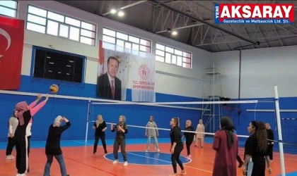 ORTAKÖY İLÇESİNDE DE KADIN VOLEYBOL TAKIMI KURULDU