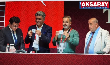 Yeni sezonda Aksarayspor’un rakipleri belli oldu 