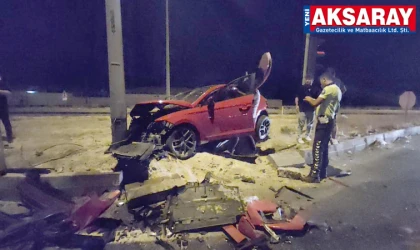 Aksaray-Adana yolunda kaza: 1 YARALI