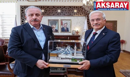 Eski Meclis Başkanı Şentop, Aksaray’a geldi