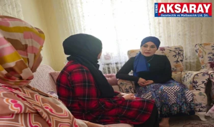 İhtiyaç sahibi ailelerle yakından ilgilendiler