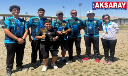 Okçular derecelerle döndü