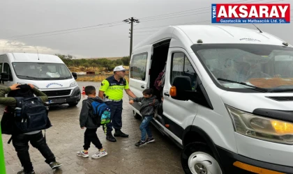 Jandarma okul servislerine göz açtırmıyor