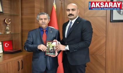 68 AKSARAY KÜLTÜR DERNEĞİ'NDEN Genel Sekretere 'Hayırlı Olsun' ziyareti