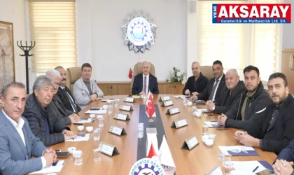 AKSARAY OSB’DE KRİTİK TOPLANTI  Yeni yatırım kararları görüşüldü