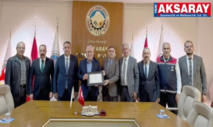 Borsa Başkanı Özkök’e Bakanlıktan Teşekkür Belgesi