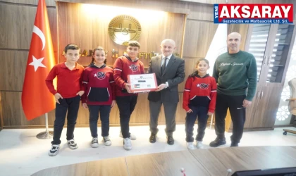 Ortaokul öğrencilerinden Gazze'ye anlamlı destek