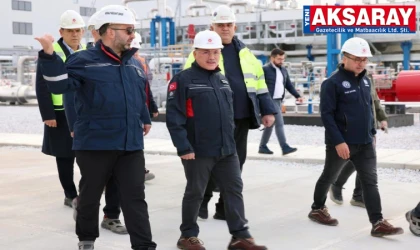 SULTANHANI’NDAKİ BOTAŞ TESİSİNE PROTOKOL ZİYARETİ Enerji güvenliğinin kalbi