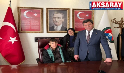 Yetim ve Engelli Derneği’nden Baro’ya ziyaret