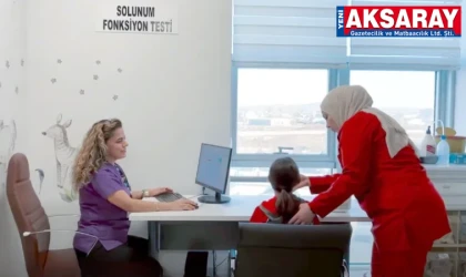 Hastanede çocuk alerji test birimi hizmete girdi