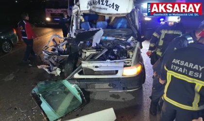 Tarım işçilerini taşıyan minibüs kaza yaptı: 12 YARALI