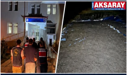 Ağaçören’de tarımsal hırsızlık olayı çözüldü