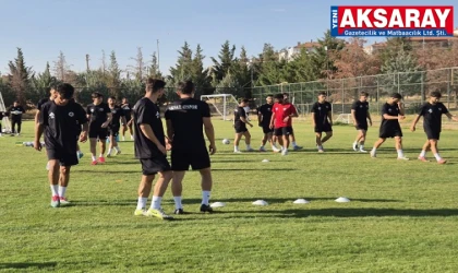 Aksarayspor’da tempo arttı