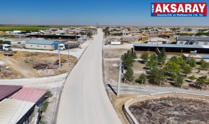 Eskil’de köy yollarına 7 kilometrelik asfalt konforu