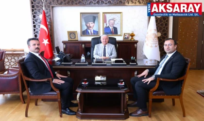 Göreve yeni atanan Kaymakam Vekillerinden valilik ziyareti