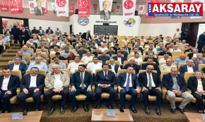 MUHSİN ARSLAN YENİDEN BAŞKAN MHP Merkez İlçe Kongresi yapıldı