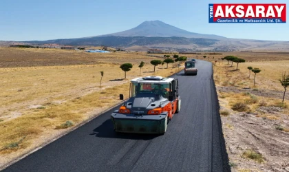 Özel İdare’den Karacaören köyünde asfalt çalışması