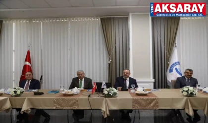 REKTÖR ARIBAŞ GÖREVE GELİŞİNİN 3. YILINDA BASINLA BULUŞTU Aksaray Üniversitesi’nde hedef ilk 1500
