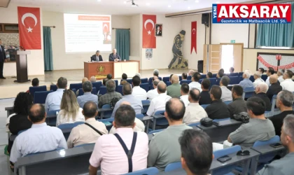 Yeni eğitim yılı öncesi okul müdürleriyle toplantı yapıldı