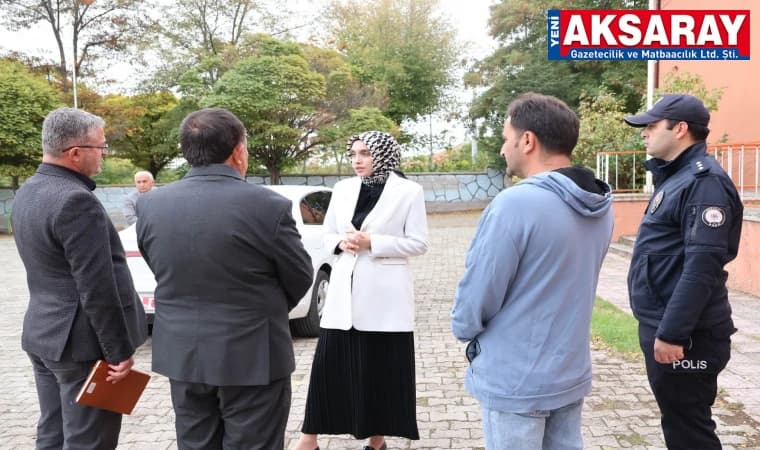 Eski ilkokul binasında inceleme yapıldı