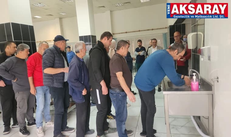 Özel bireylere doğru el yıkama teknikleri gösterildi
