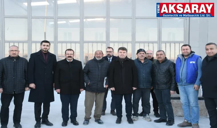 Başkan Dinçer sanayiyi gezdi, esnafların istikrardan yana olduklarını söyledi