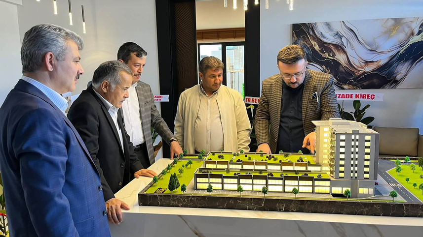 Ak Parti Heyetinden Torres Prime Offices Projesine ziyaret