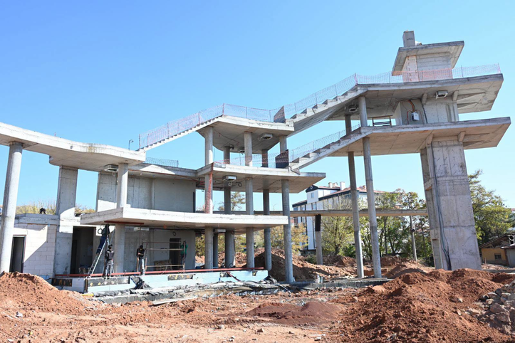 ESKİ CEZAEVİ  Yeni Yaşam Merkezi’nde çalışmalar son aşamaya geldi