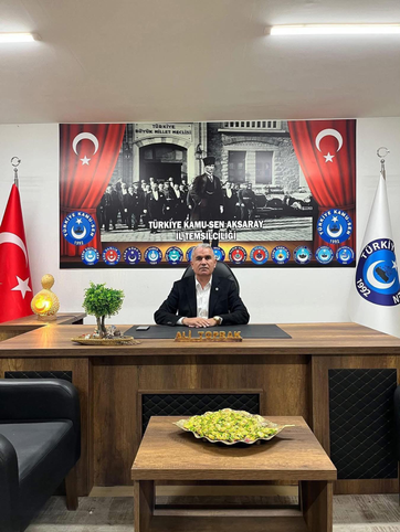 KAMU-SEN İL BAŞKANI ALİ TOPRAK  Toplu Sözleşme yasası için 5 maddelik değişiklik çağrısı