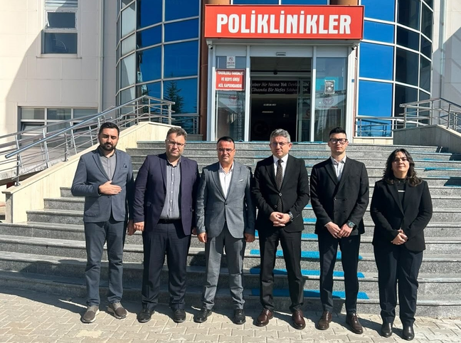 Ortaköy’de sağlık tesisleri incelendi