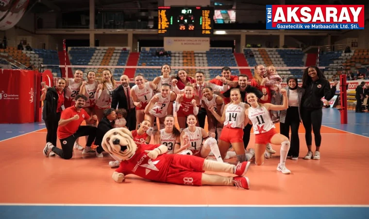 Sultanlar ligi 3. hafta Aksaray’da zafer gecesi  KUZEYBORU FIRTINASI 3-1