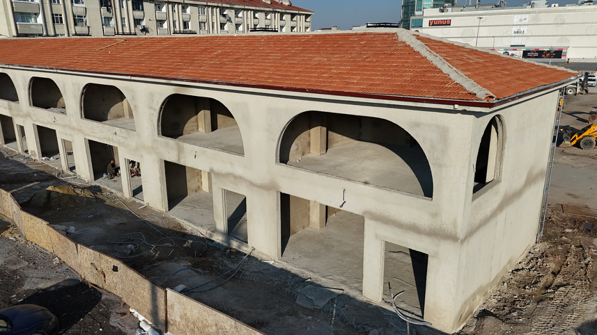 Yeni Balıkçılar Hali inşaatı hızlı ilerliyor