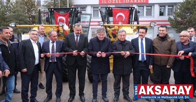 Özel İdareye yeni araçlar alındı