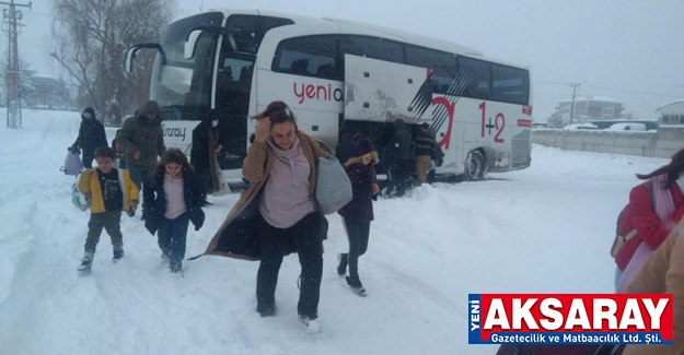 Şehirler arası yollar açıldı, bekleyiş sona erdi