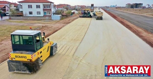 50 METRE GENİŞLİĞİNDE, 6,5 KM UZUNLUĞUNDA Yeni bulvarın bu yıl asfaltı atılacak