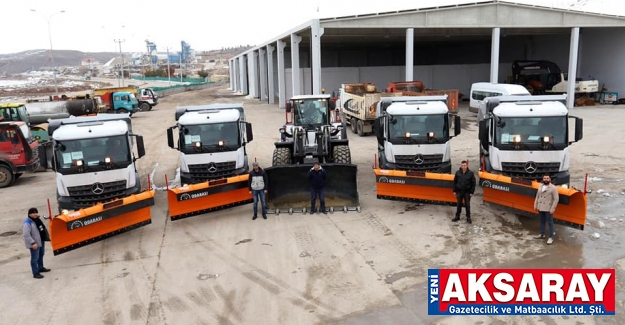 Belediyeye yeni araçlar alındı