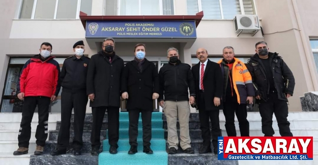 Polis Eğitim merkezinin çalışmaları aktarıldı