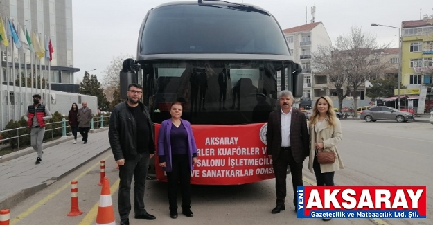 Berberler ve kuaförler Konya’ya eğitime gitti