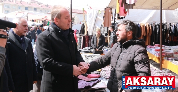 İYİ PARTİ İL BAŞKANI AĞIR Pazarda file mutfakta tencere boş