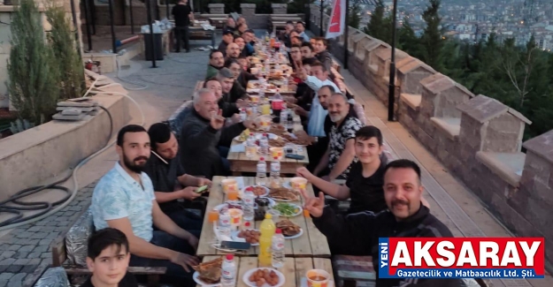 Amatör balıkçılar birlikte iftar yaptı