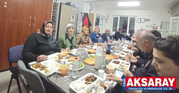 Merkez karakolunda iftar